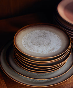 HKliving | 70S CERAMICS: SIDE PLATE - CONTRAST