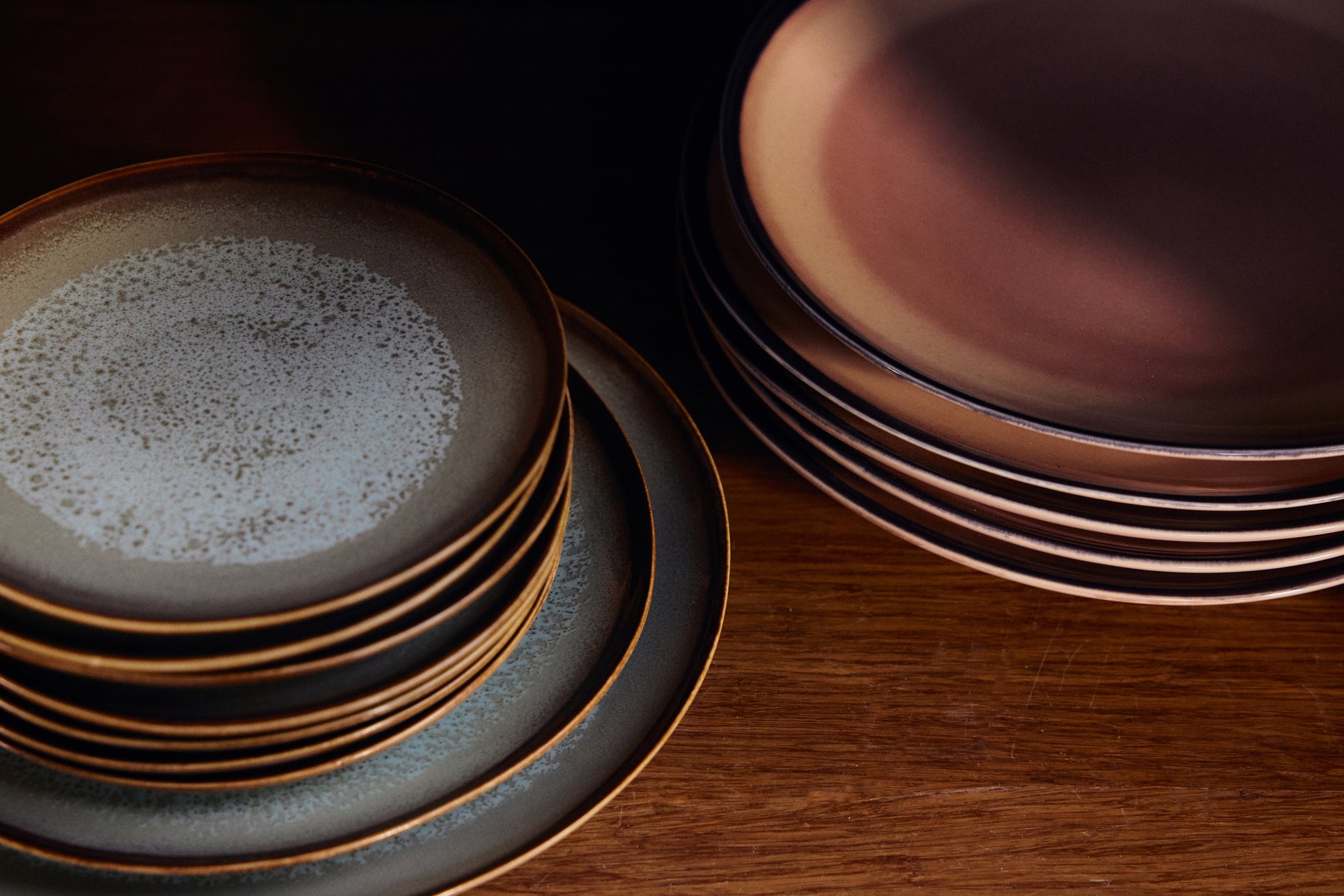 HKliving | 70S CERAMICS: SIDE PLATE - CONTRAST