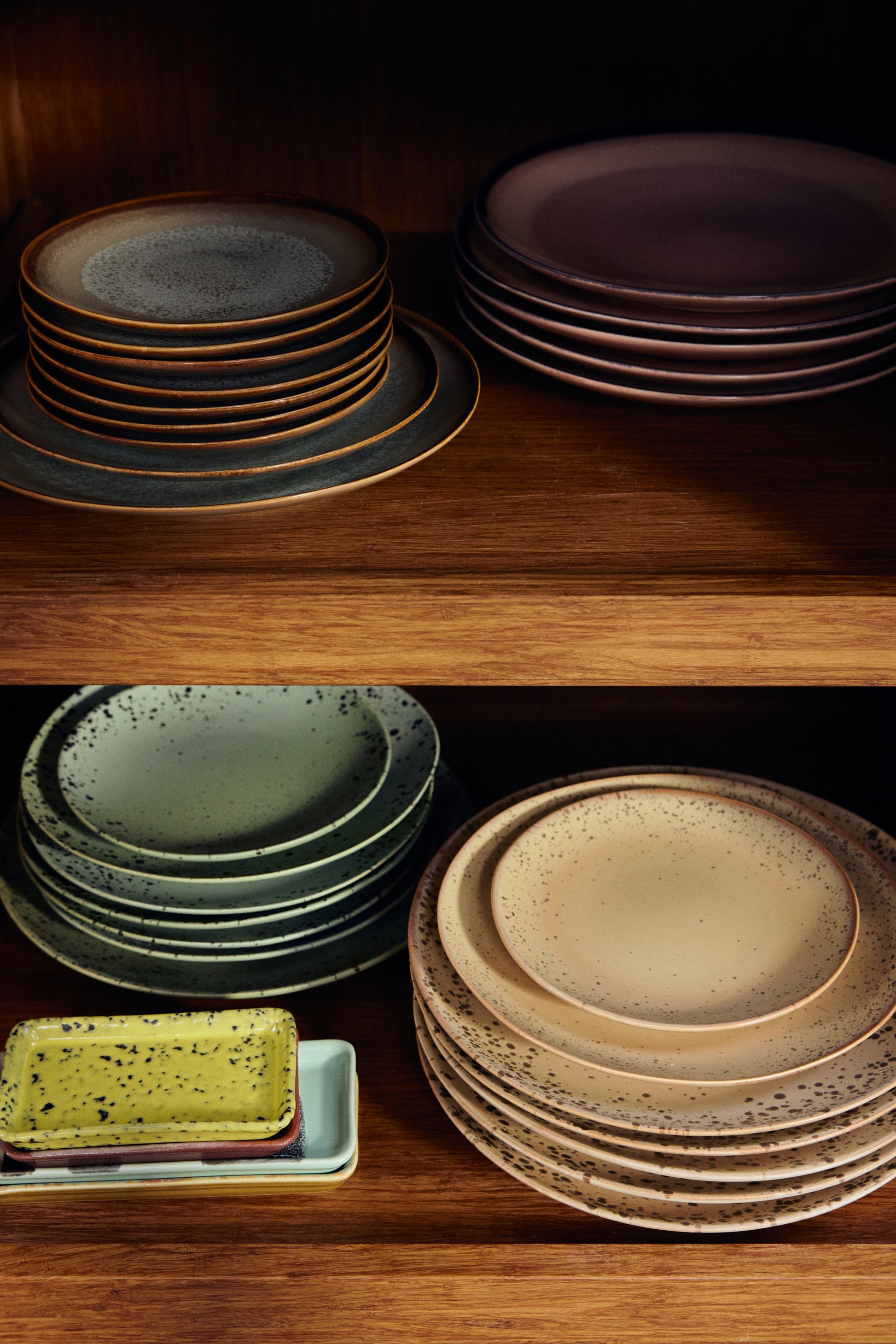 HKliving | 70S DESSERT PLATE - FLECK