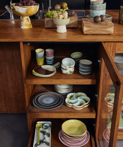 HKliving | 70S CERAMICS: PLATTER - CHERRY