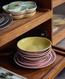 HKliving |70S CERAMICS: DINNER PLATE - BUBBLE