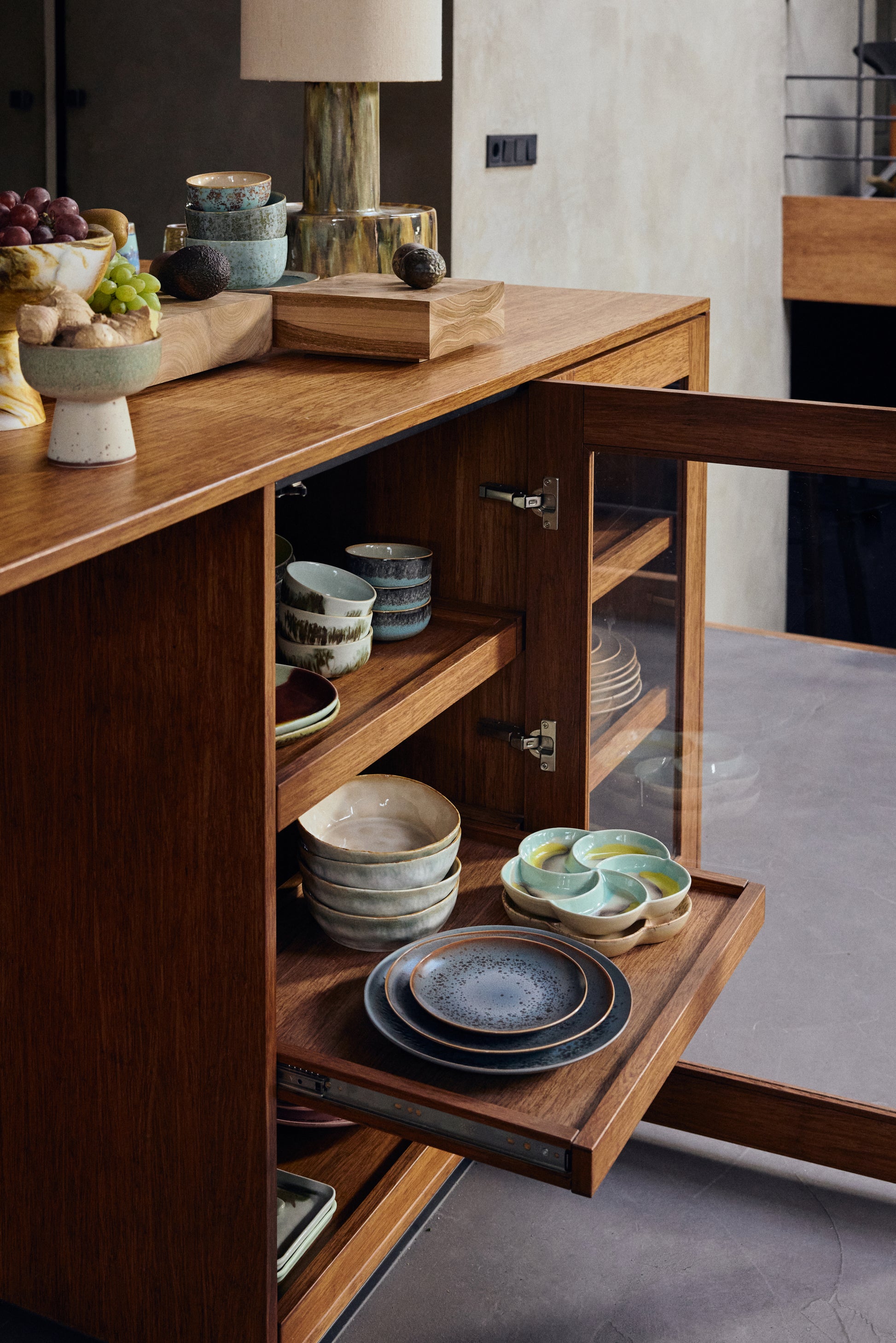 HKliving | 70S DESSERT PLATE - MINERAL