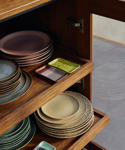 HKliving | 70S DESSERT PLATE - GRIT