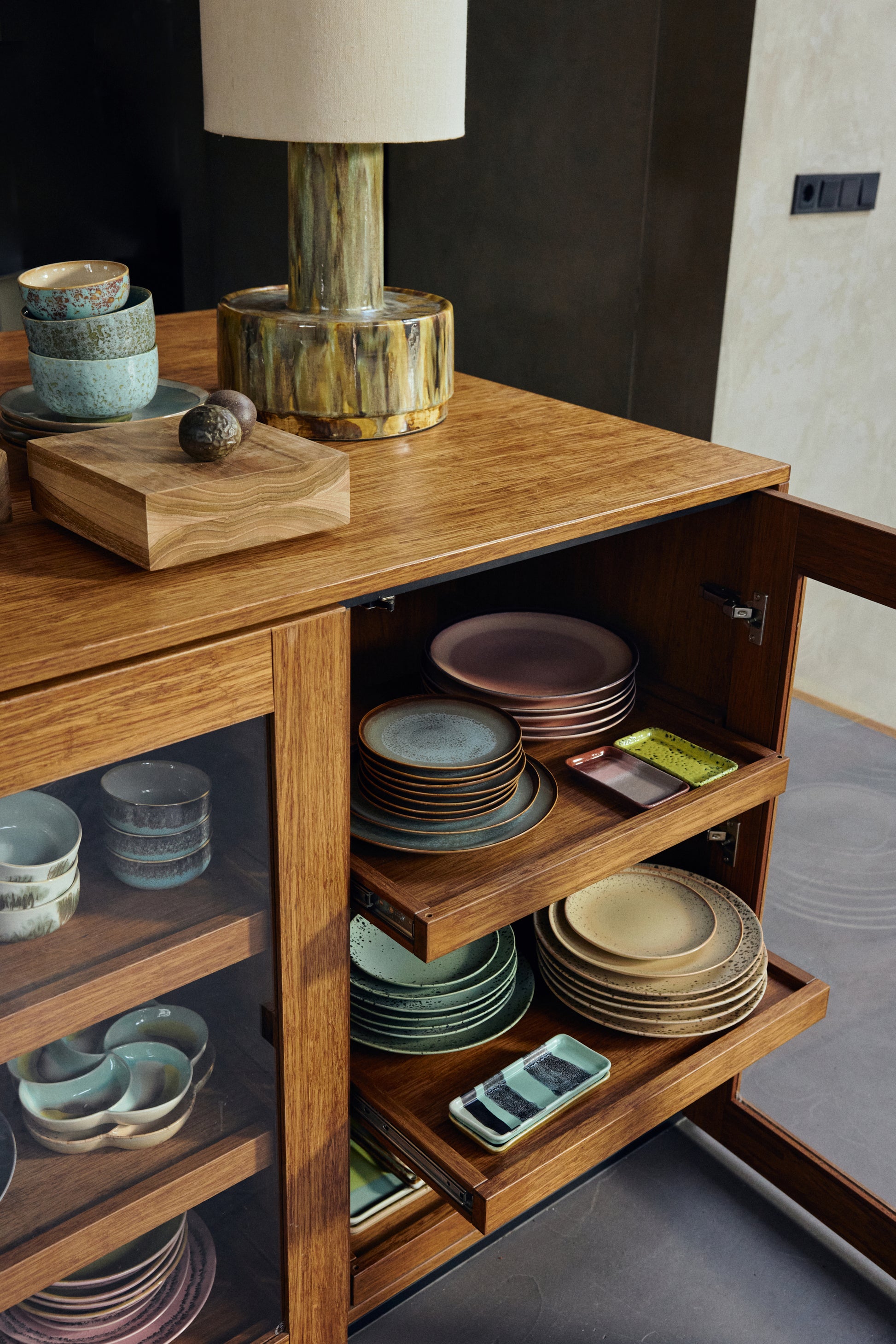 HKliving | 70S SMALL DISH - RIVER