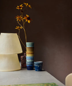 HKliving | 70S CERAMICS: VAN GOGH COFFEE MUG - STARRY NIGHT (set of 2) (kopie)