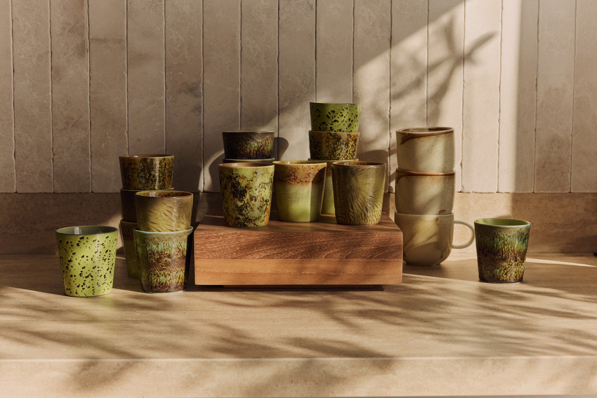 HKliving | 70S CERAMICS: COFFEE MUG - CORN