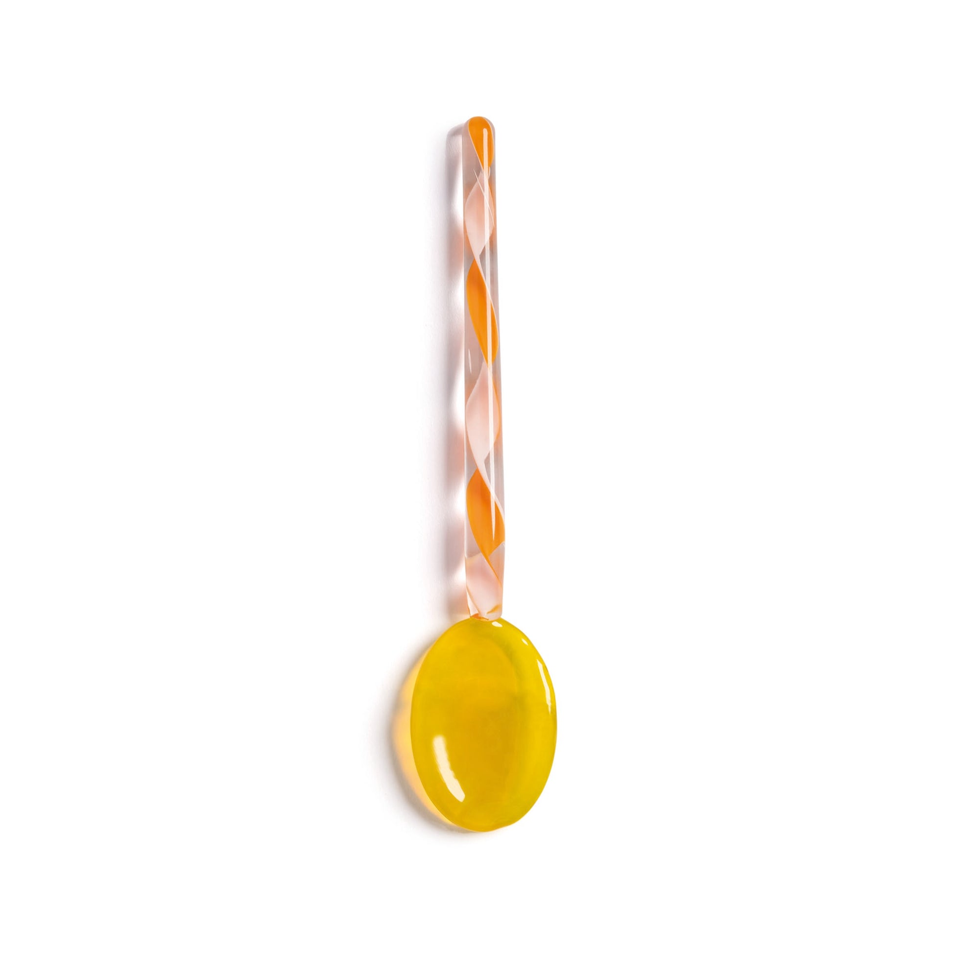 &k | GLASS SPOON - SWIRL (SET OF 4)
