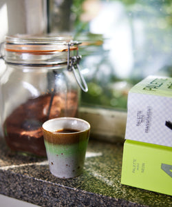 HKliving | 70'S RISTRETTO MUGS - GOOD VIBES COMET