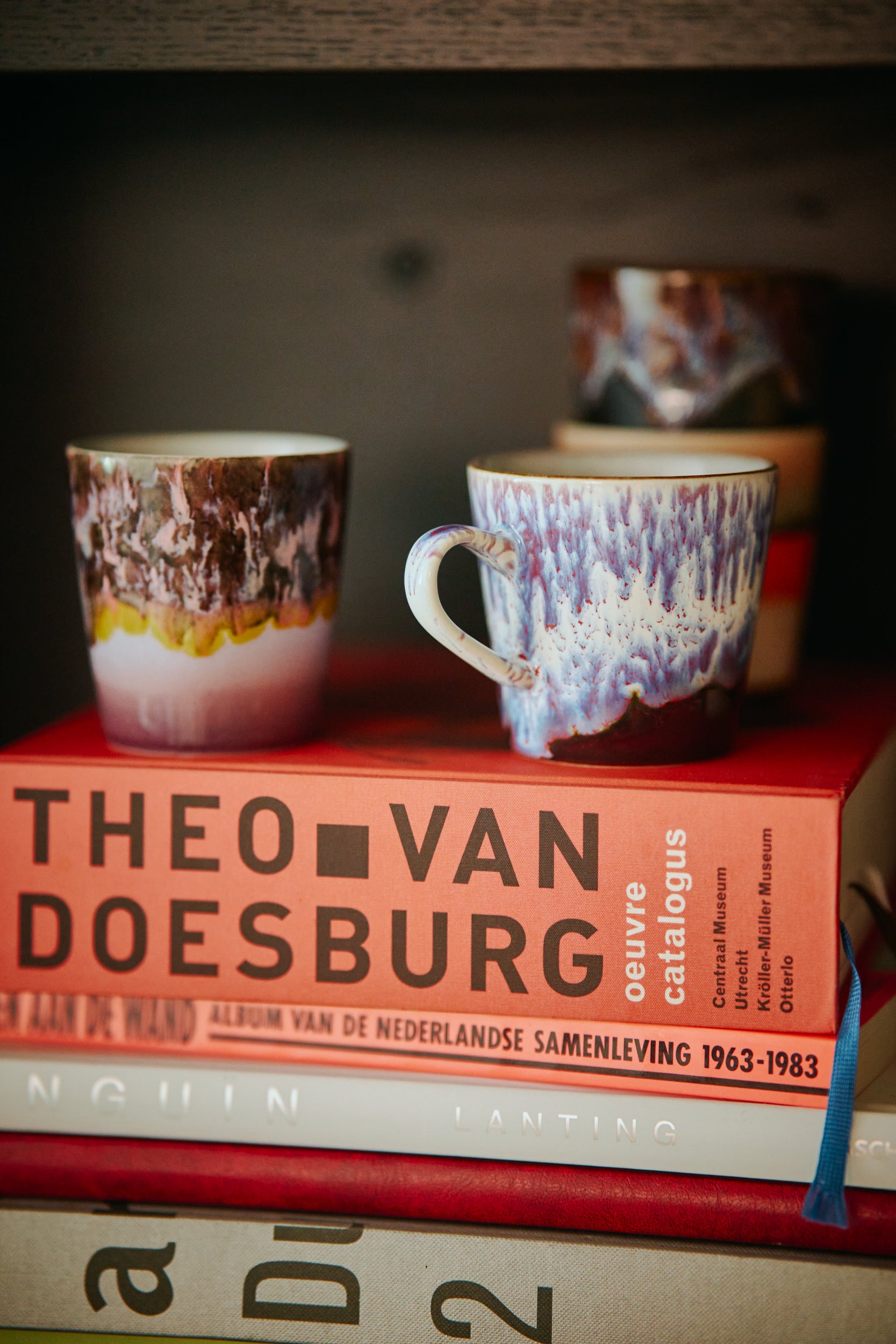 HKliving | 70S CERAMICS: COFFEE MUG - BLAST