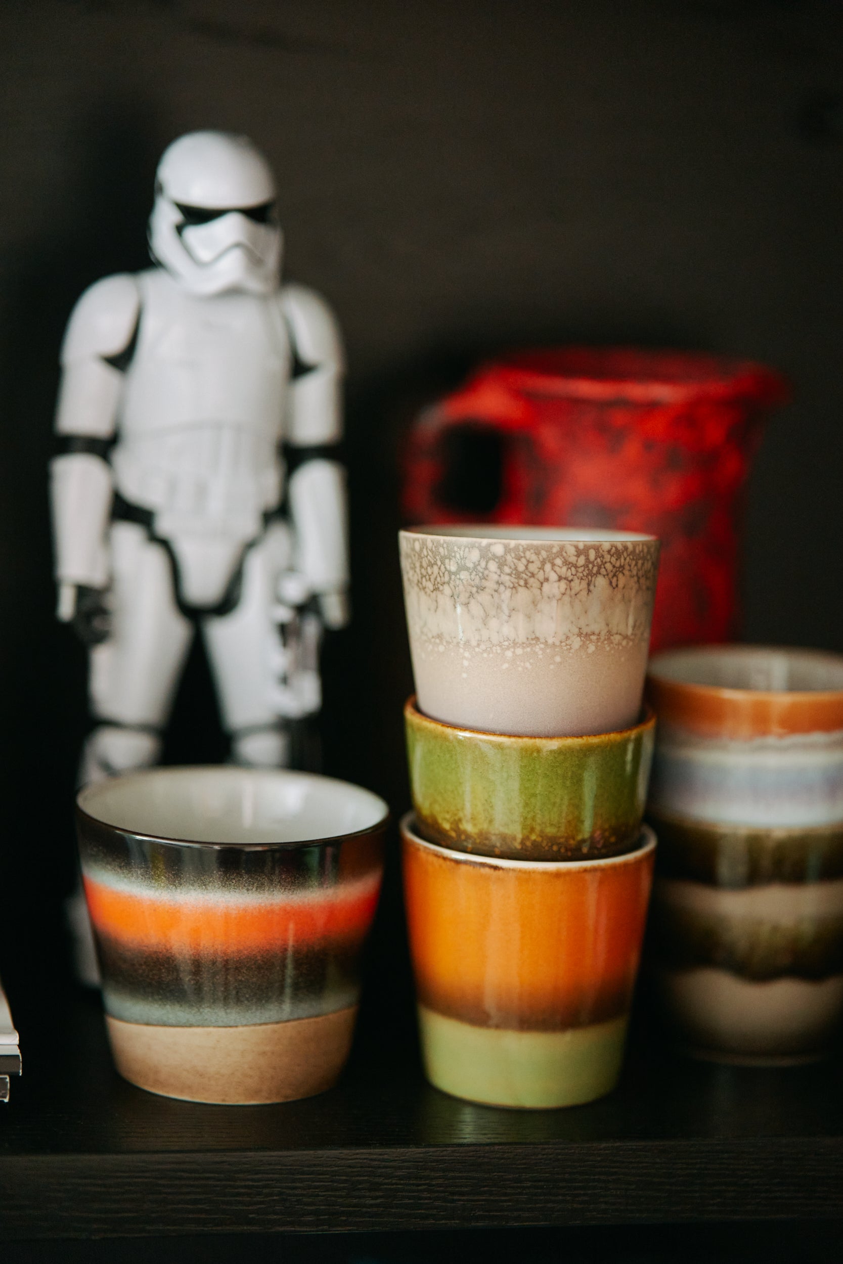 HKliving | 70S CERAMICS: COFFEE MUG - FORCE