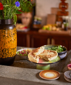 HKliving | 70S CERAMICS: PLATEAU M - LICORICE