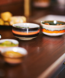 HKliving | 70S CERAMICS: DESSERT BOWLS - HUMUS