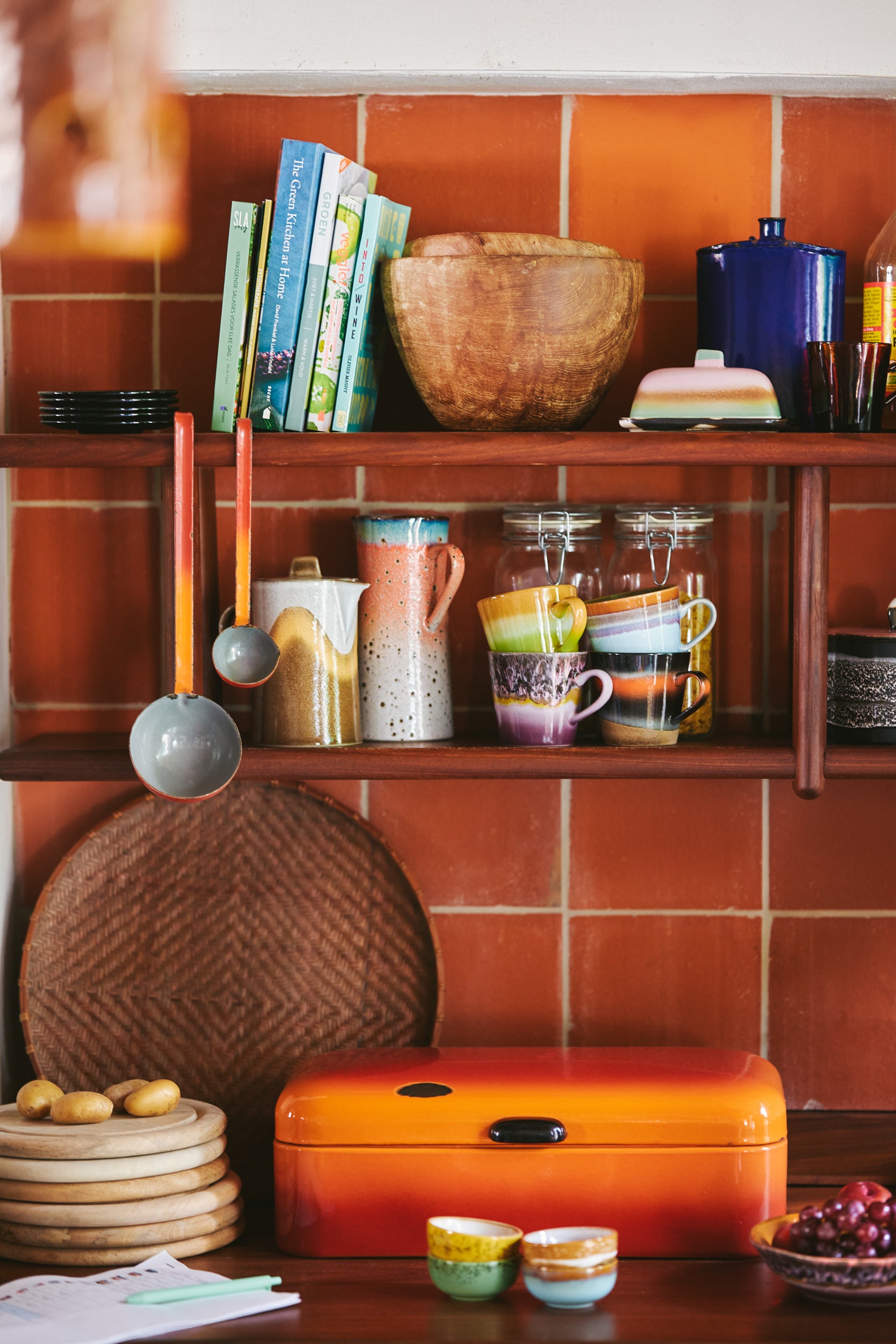 HKliving | 70S CERAMICS: CAPPUCCINO MUG - ASH