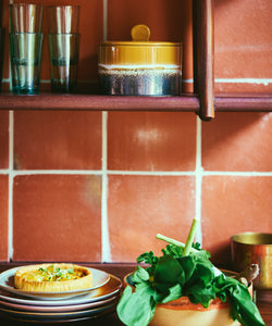 HKliving | 70S CERAMICS SALAD BOWL - SHORE