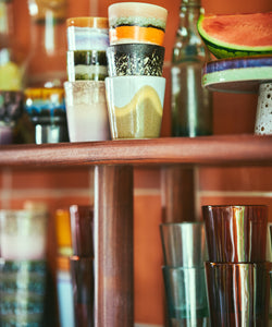 HKliving | 70S CERAMICS: COFFEE MUG - BURST