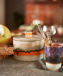HKliving | 70S CERAMICS COOKIE JAR - BURST