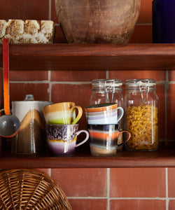 HKliving | 70S CERAMICS: CAPPUCCINO MUG - ECLIPSE