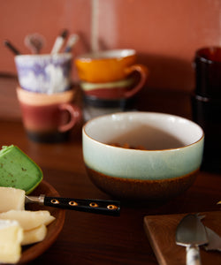 HKliving | 70S CERAMICS: NOODLE BOWL - GEYSER: CLAY
