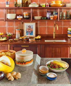 HKliving | 70S CERAMICS COOKIE JAR - BURST