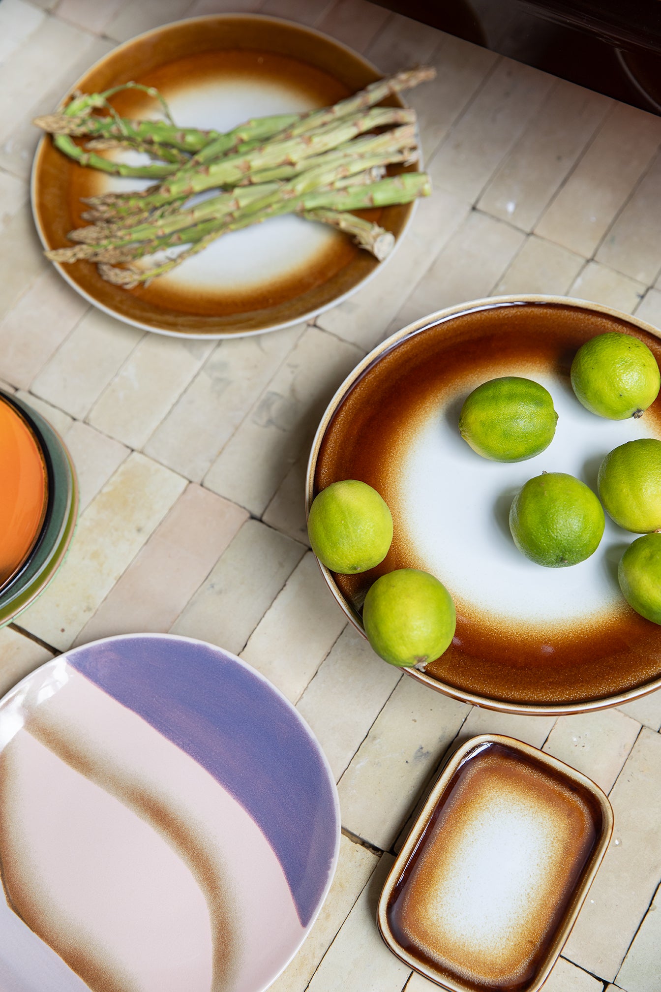 HKliving | 70S CERAMICS: SIDE PLATE - VALLEY
