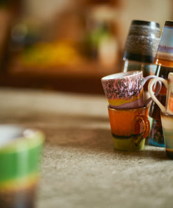 HKliving | 70S CERAMICS: RISTRETTO MUG - SOLAR RISE