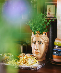 HKliving | VASE BY MON - TESTA DI DONNA SICILIANA