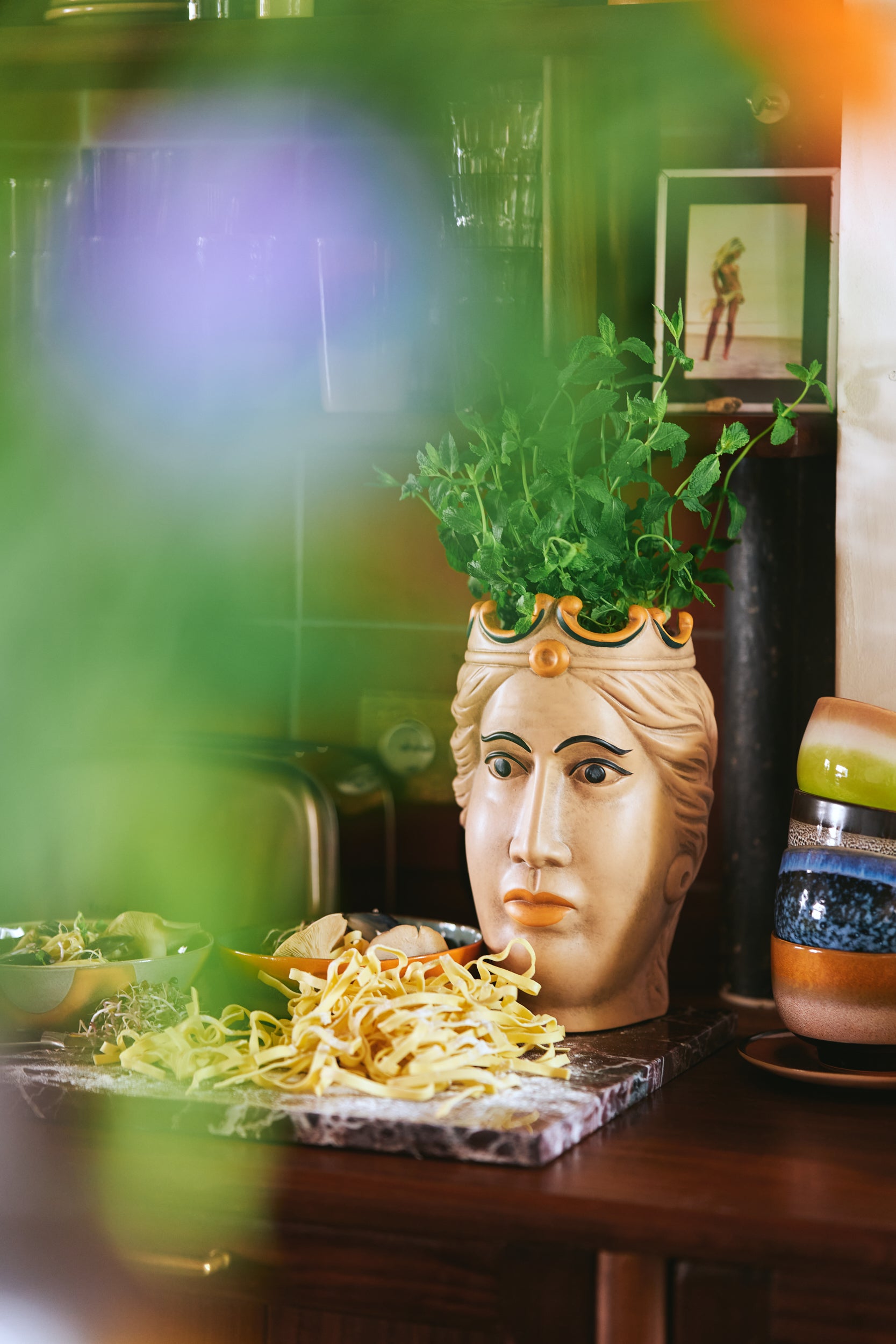 HKliving | VASE BY MON - TESTA DI DONNA SICILIANA