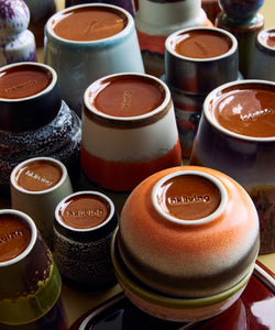HKliving | 70S CERAMICS: RISTRETTO MUG - SOLAR SWINGING