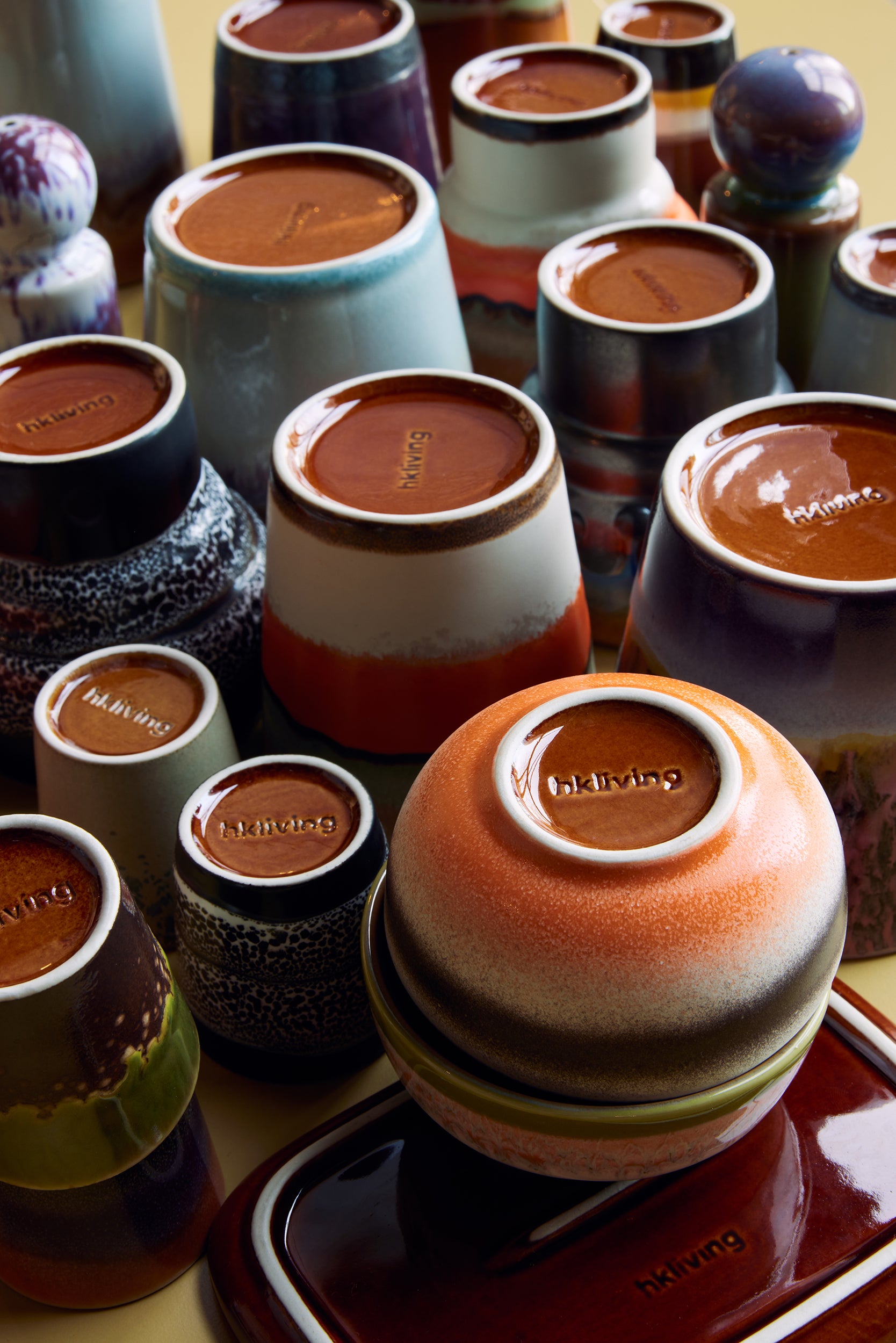 HKliving | 70S CERAMICS: RISTRETTO MUG - SOLAR ASH