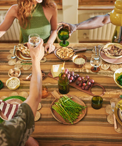 HKliving |70S CERAMICS: DINNER PLATE - COCONUT