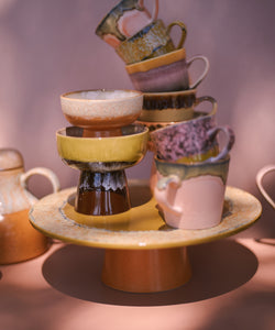 HKliving | 70S CERAMICS: TAPAS BOWL ON BASE S - DUNES
