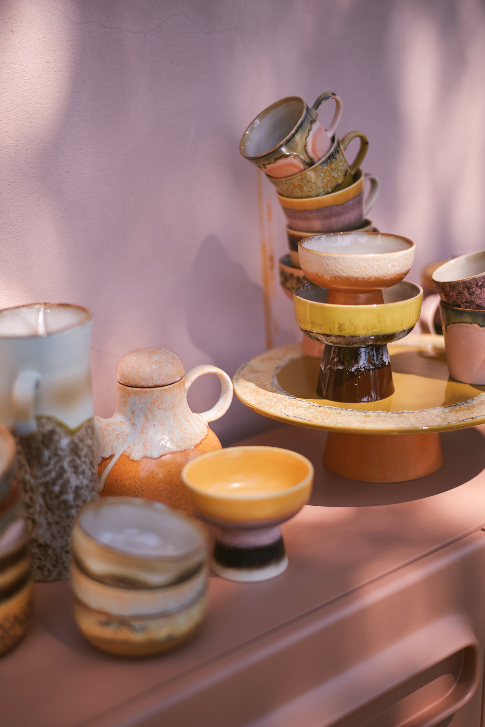 HKliving | 70S CERAMICS: COFFEE POT - DUNES