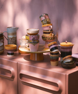 HKliving | 70S CERAMICS: CAPPUCCINO MUG - CLIFFS