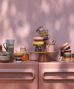 HKliving | 70S CERAMICS: TAPAS BOWL ON BASE S - DUNES