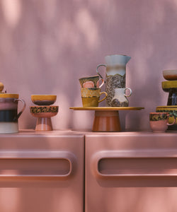 HKliving | 70'S CERAMICS: PLATEAU - PAPAYA