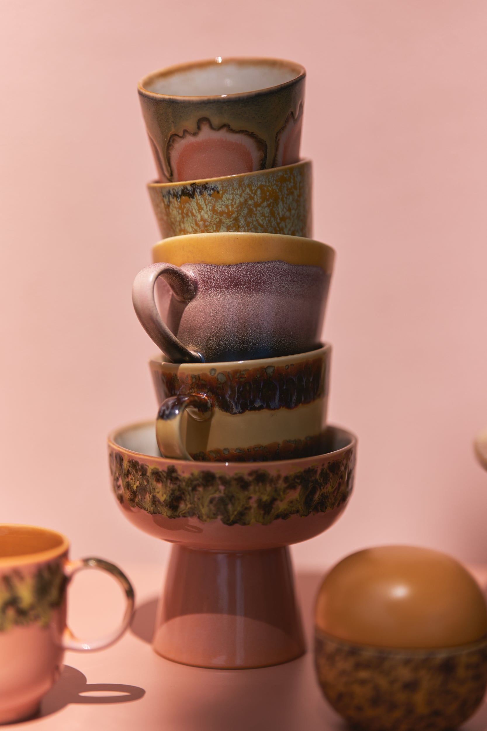 HKliving | 70S CERAMICS: AMERICANO MUG - BLOSSOM