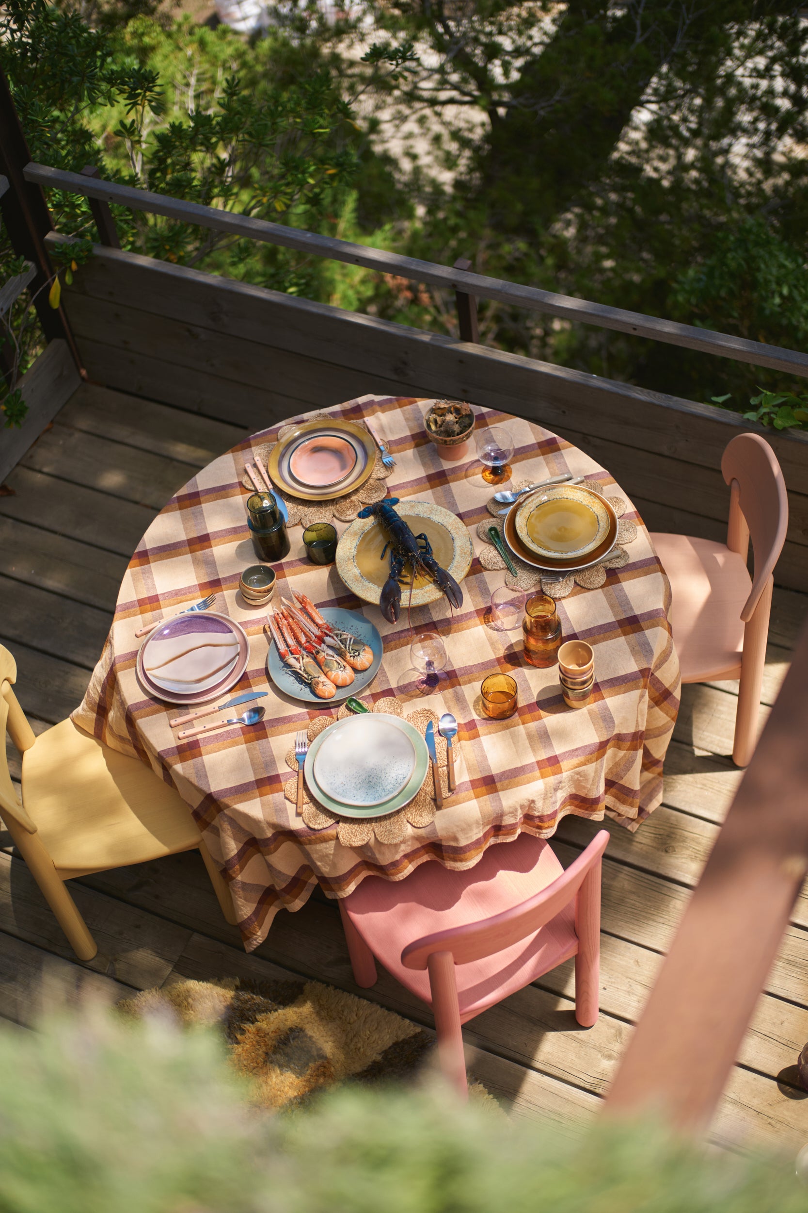 HKliving | 70S CERAMICS: XS BOWL - MARINE: DUNES