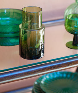 HKliving | TUBE CARAFE - OLIVE