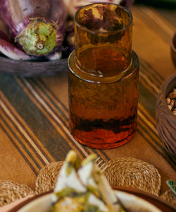 HKliving | TUBE CARAFE - AMBER