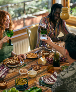 HKliving | 70S CERAMICS: DINNER PLATE - SUPERNOVA