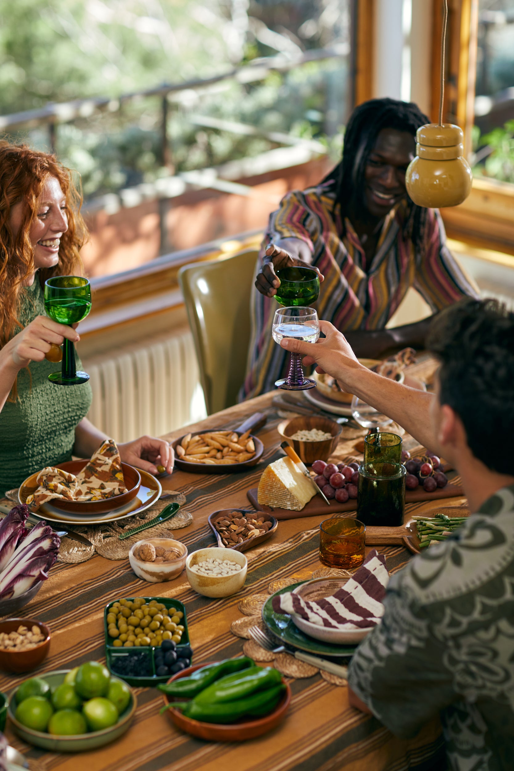 HKliving | 70S CERAMICS: DINNER PLATE - SUPERNOVA