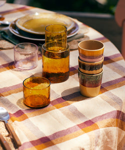 HKliving | TUBE CARAFE - AMBER