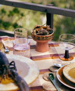 HKliving | 70S CERAMICS: TAPAS BOWL ON BASE L - LUSH