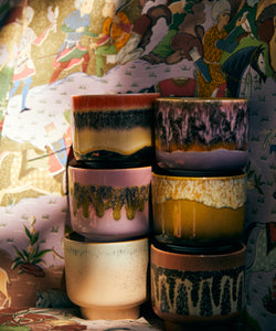 HKliving | 70S CERAMICS: SCENTED CANDLE - TULUM