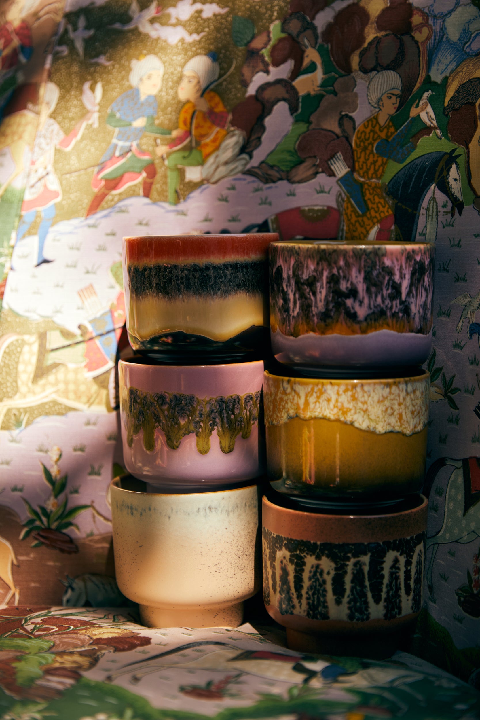 HKliving | 70S CERAMICS: SCENTED CANDLE - TULUM