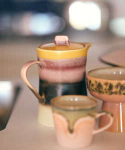 HKliving | 70S CERAMICS: TEA POT - SUNSET