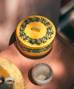 HKliving | 70S CERAMICS COOKIE JAR - KELP