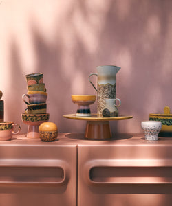 HKliving | 70S CERAMICS: STORAGE JAR - COVE