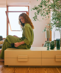 HKliving | SUNLIT CARAFE - TEAL