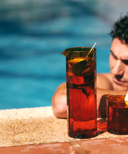 HKliving | SUNLIT CARAFE - AMBER